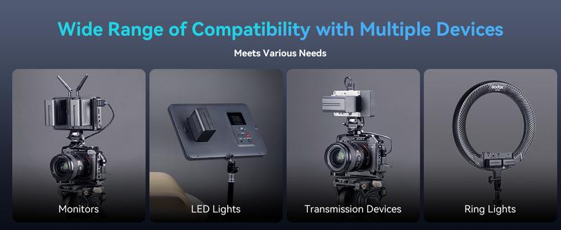 SmallRig NP-F970 Replacement Batteries (2 Pack) & Fast Charger USB Dual Charger 3823