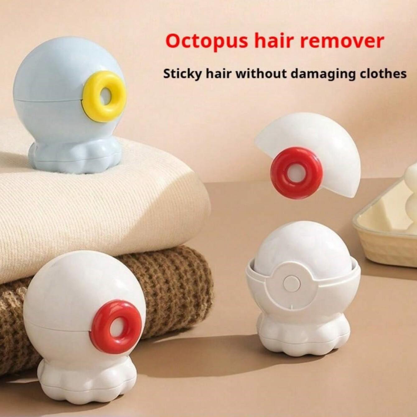 Octopus Lint Roller, Powerful Clothing Lint Remover, Pet Dust Stick, Washable Lint Rollers, Home Use, Clothes Hair Removal Tool