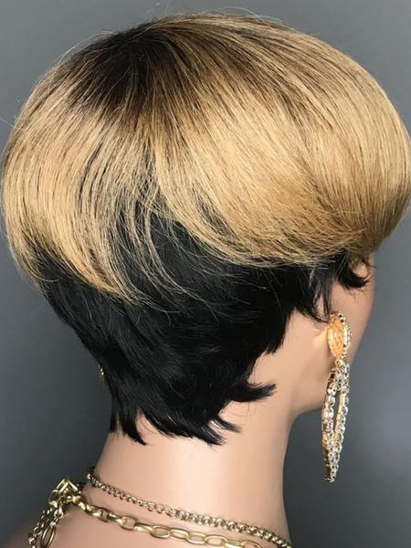 Pixie Cut Wig Human Hair Short Human Hair Wigs for Women Kinky Curly Wig Ombra Blonde 1b/27 Red Short Wigs Human Hair Natural Hair Pixie Wig with Bang Pixie Cut Wig Human Hair Short Human Hair Wigs for Women Kinky Curly Wig Ombra Blonde 1b/27 Red Short Wigs Human Hair Natural Hair Pixie Wig with Bang