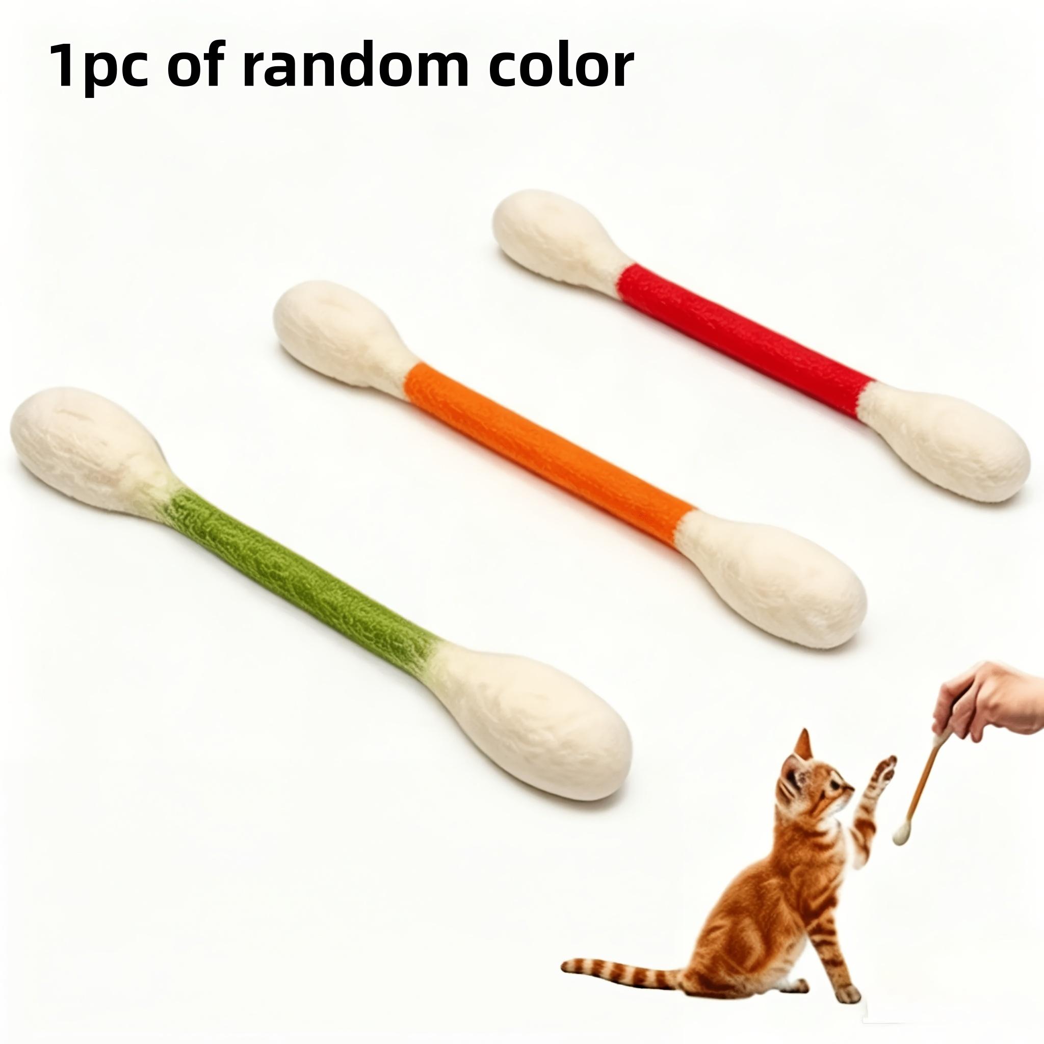 3-In-1 Large Cat Toy Stick, Interactive Cat Play Toy, Durable Chewable Pet Entertainment Stick, Ideal for Cat Training and Boredom Relief, Interactive Kitten Wand