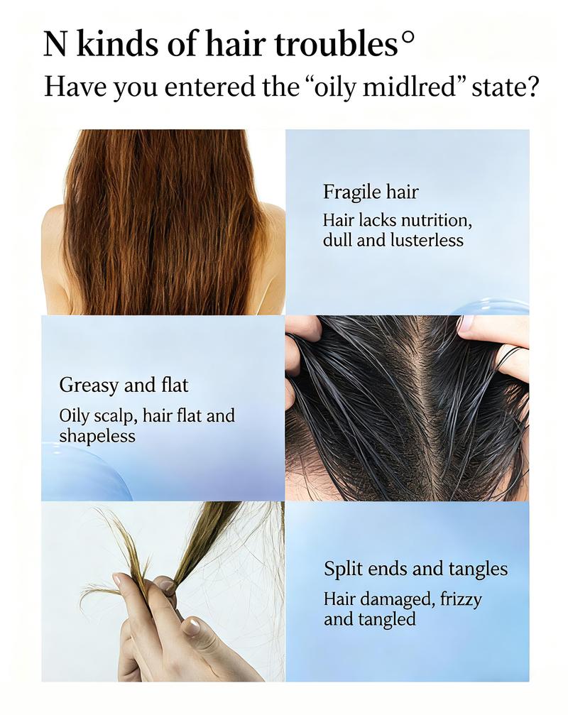 A New Way To Hair Care: BEE&FLOWER Ginger & Rose Shampoo - Sulfate-Free Formula To Manage Greasiness & Boost Fullness - For All Hair Types