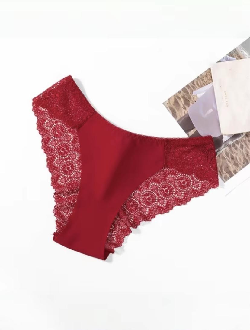 6/12PCS Panty For Women Plain Fashion High Quality New summer products Panties COD SF Basic Comfort Comfortable Cotton Lingerie Womenswear Bikini Frill Innerwear Style Stretch Comfort Basic Panties Plain Cotton Spandex Women's Panty Minimalist Multicolor