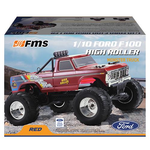 FMS 1:10 Ford F100 Monster Truck RTR gifts