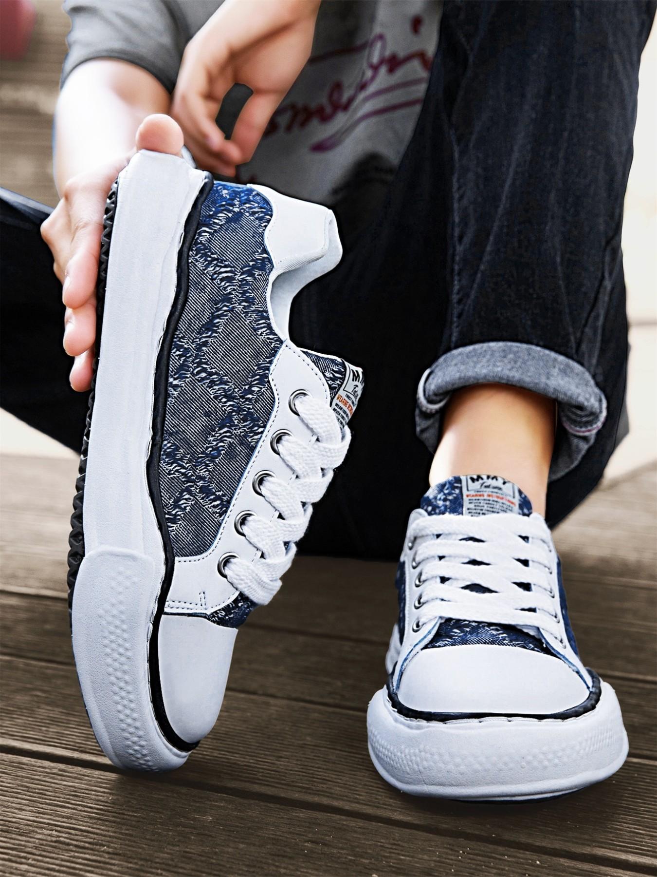 Mmy Style Designer Collaboration Sneakers, Classic Dissolve Sole Low Top, Chill Casual Trainers, Anti-Slip Durable Unisex Shoes, Spring 2026 Campus Couple Must-Have