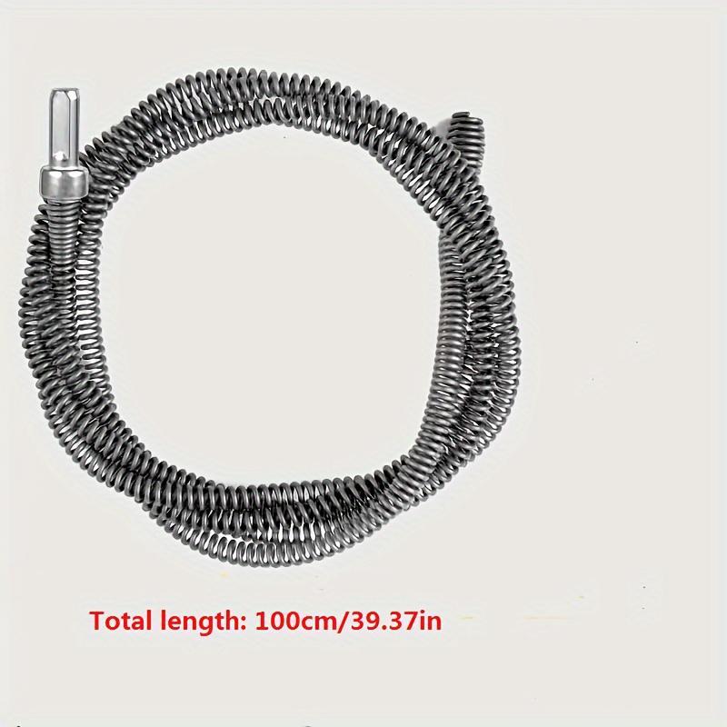 Electric Pipe Dredging Device, Toilet Clog Removal Tool, Kitchen Sewer Cleaner, Cleans Hair & Garbage, Bathroom & Toilet Cleaning Supplies