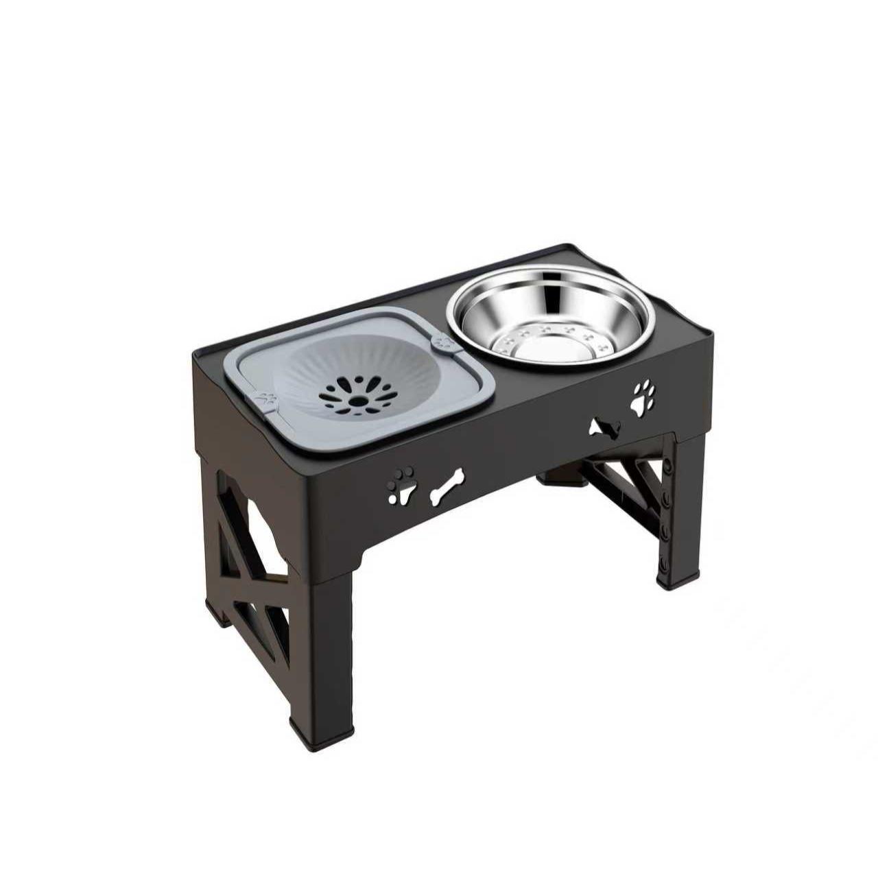 Adjustable Pet Feeding Bowl, 1 Set Ultrasonic Seal Pet Feeder with Anti-slip Design, Pet Feeding Supplies for Small & Medium & Large Dogs & Cats #GLOBAL PICKS