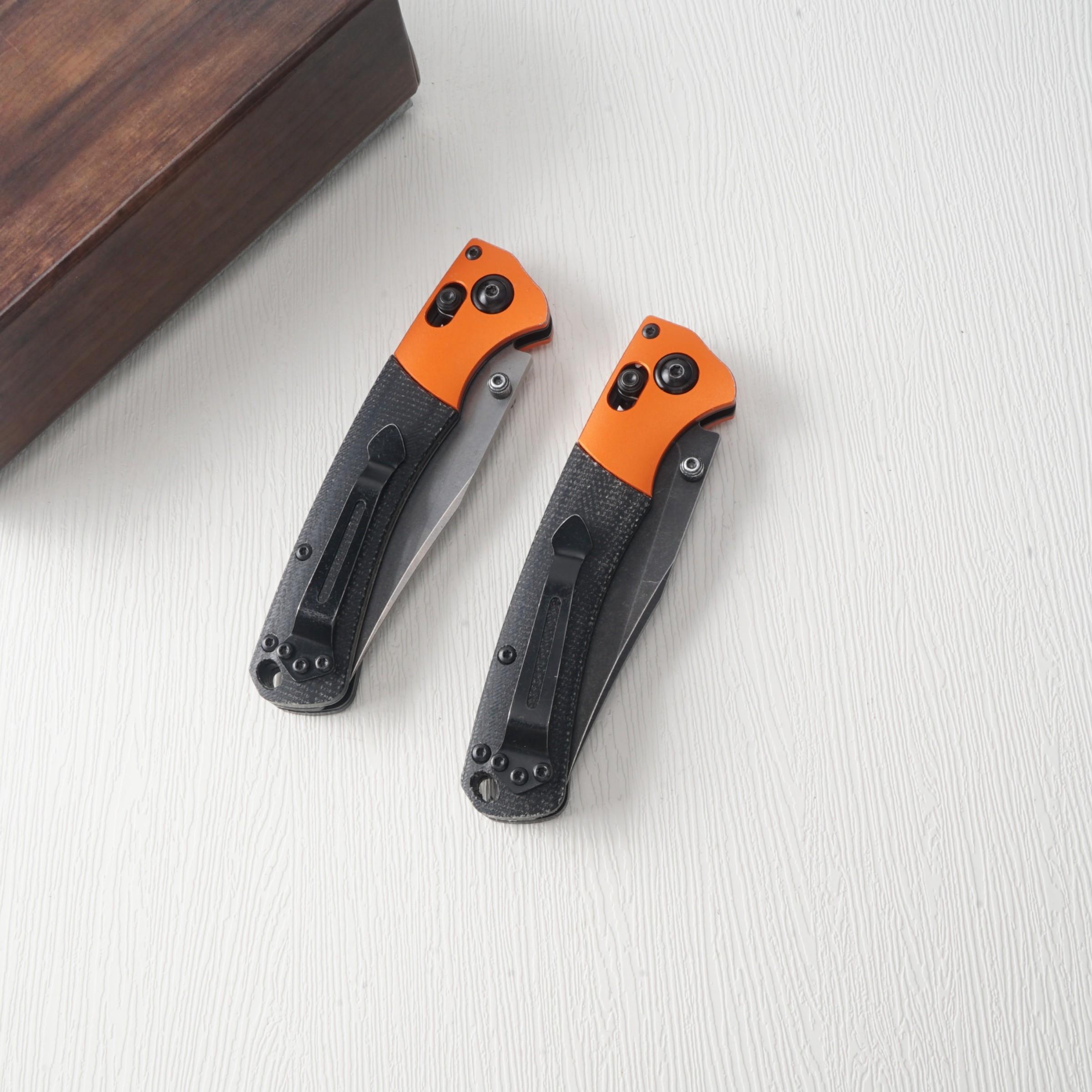 1pc 15085 Folding Knife, Multi-Functional Edc Pocket Knife, Lightweight Kitchen Tool, High Hardness Blade, Camping Hiking Essential, Men's Gift