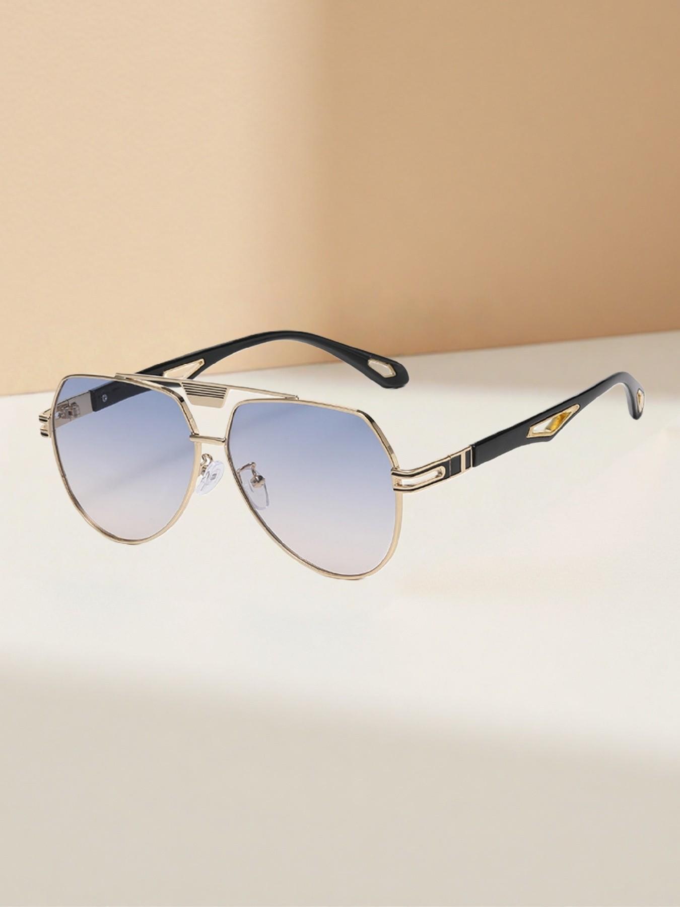 Vintage Fashion Trendy Unisex Sunglasses, Durable Metal Frame, Ultra-Light Decorative Lenses, Perfect for Work and Daily Use