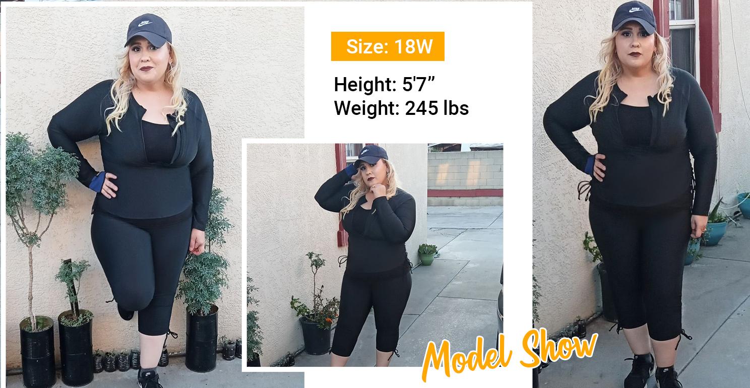 Holipick Womens Plus Size Swim Capris High Waisted Swim Pants Drawstring UPF50+ Long Swim Shorts