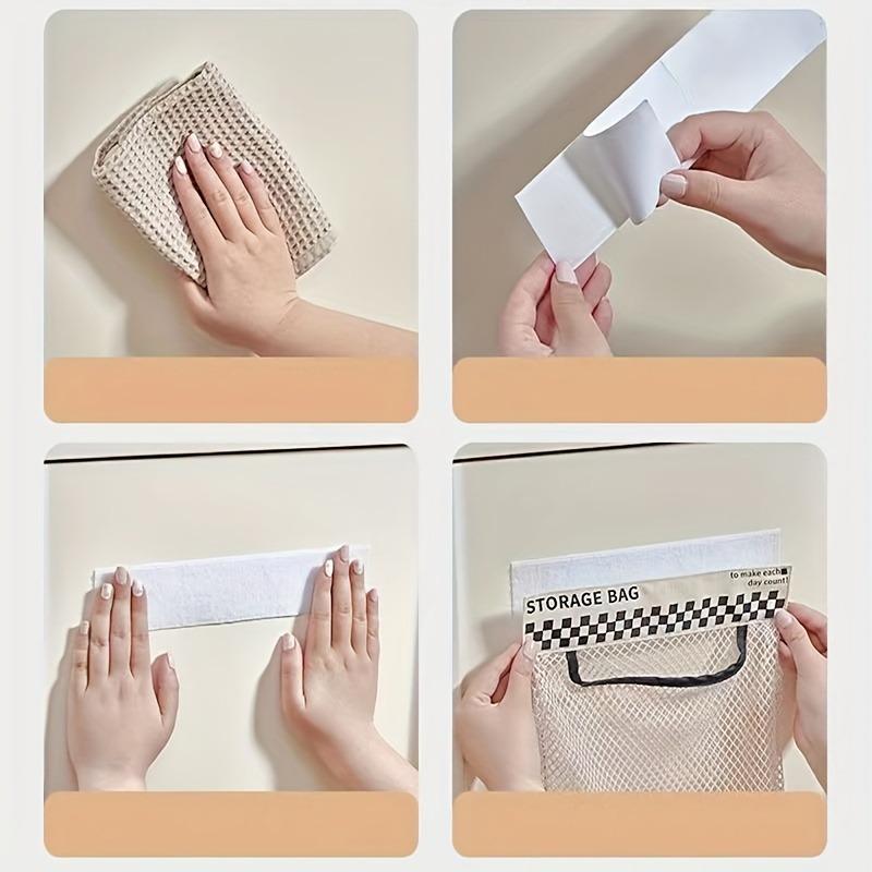 2pcs Storage bag, large capacity wall-mounted storage bag, multi-functional