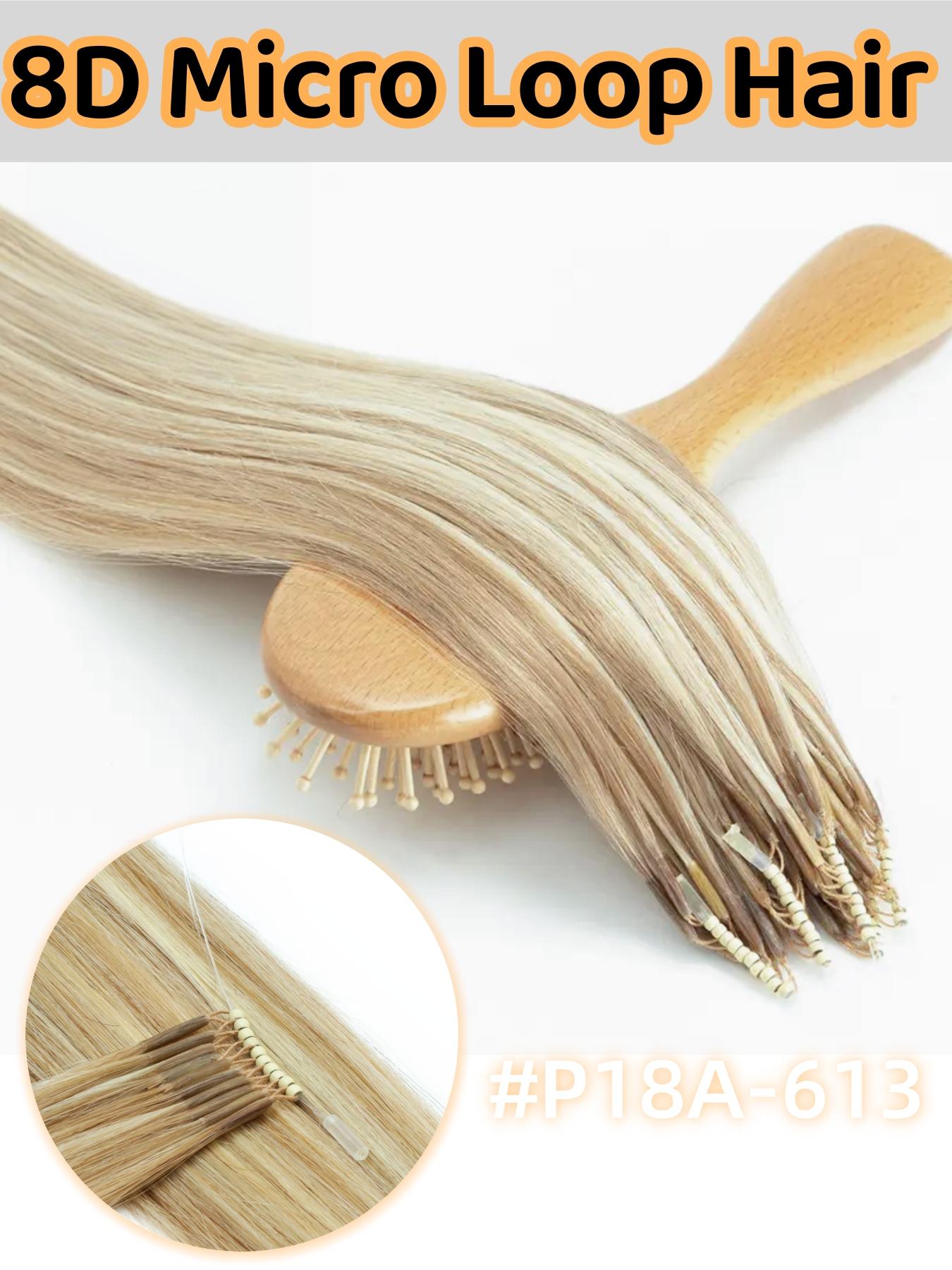 8D Nano Beads Hair Extensions Invisible Lightweight Seamless No Glue No Damage Comfortable All Day Long Lasting Natural Blending Perfect for Instant Longer Undetectable Beads Extensions That Look Totally Real for Daily Party and Any Occasion