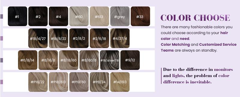 LaaVoo Clip in Hair Extensions Real Human Hair Straight 5 counts Clip in Extensions Hairpiece TikTokShopBlackFriday