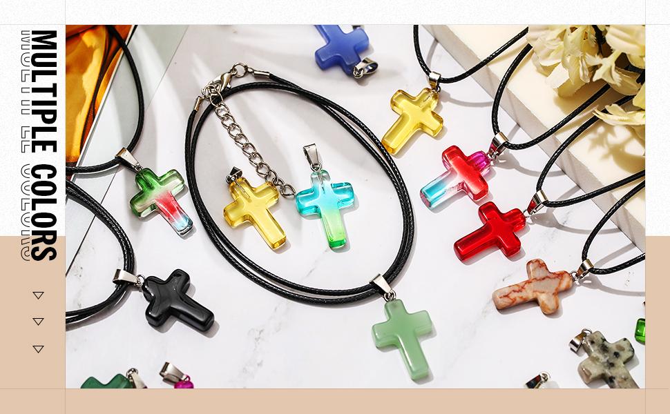 50 Pcs/75Pcs Easter Cross Crystal Stone Natural Crystal Pocket Stone Cross Pendant Cross Shaped Worry Stones for Men and Women Easter Prayer Gift Easter Decor Easter Egg Hunt Easter Gift 50 Pcs/75Pcs Easter Cross Crystal Stone Natural Crystal Pocket Stone Cross Pendant Cross Shaped Worry Stones for Men and Women Easter Prayer Gift Easter Decor Easter Egg Hunt Easter Gift
