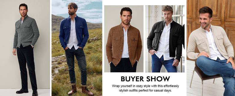 Runcati Mens Stand Collar Cardigan Sweater Button Down Long Sleeve Cardigan Jacket Casual Winter Knitted Sweaters