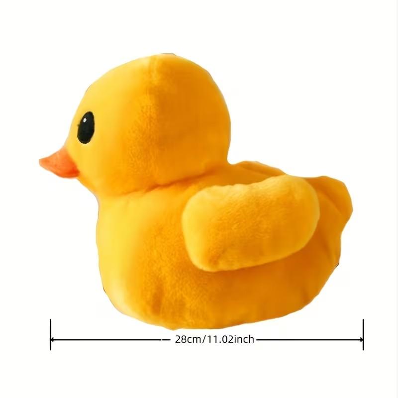 New Large Duck Plush Pillow Stuffed Animal Toy, Soft Texture, Beautiful Color, Cozy Cushion, Bedroom Living Room Sofa Decor (24cm*21cm*19)