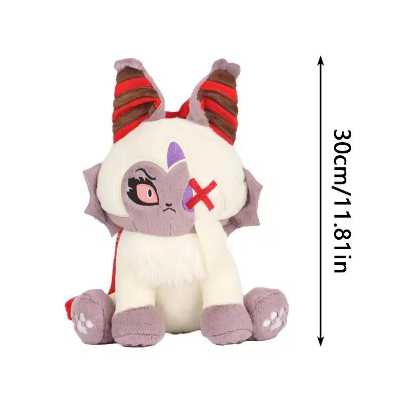 Hot Cat Plush Toy Funny Angel Dust Alastor TV Fans Collecting Gift Cute Cotton Stuffed Plush Doll Kids for Birthday Present