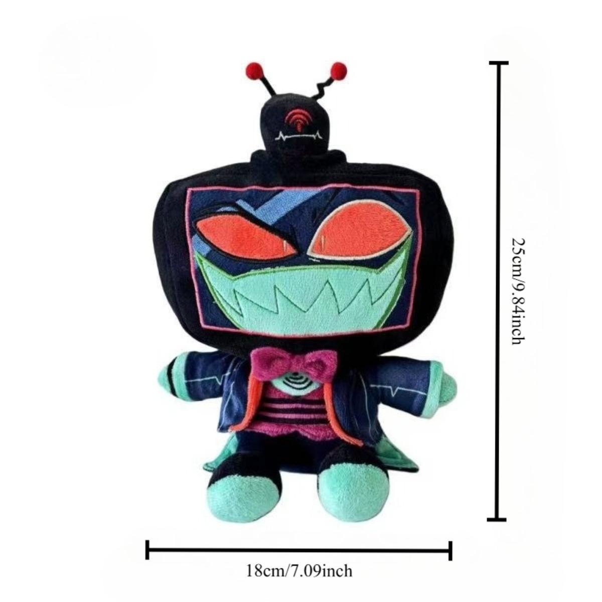 Hazbin Hotel Vox Bold Soft Plush Toy - Cozy Short Plush PP Cotton Stuffed Animal Collectibles, Helluva Boss Cute Collectible 3-Set Soft Cuddly Gift for Fans