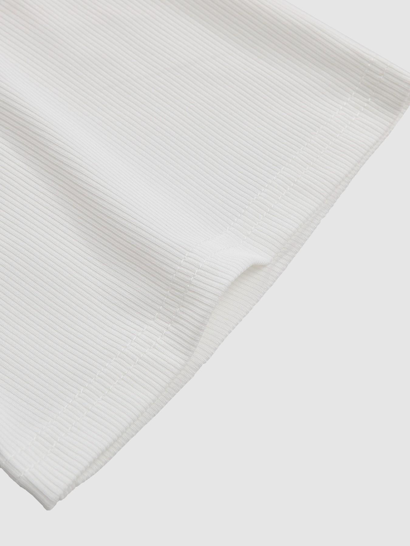 tiktokshopspringglowup Women's oversized ribbed T-shirt, breathable and elastic loose summer top, comfortable daily street wear basic T-shirt