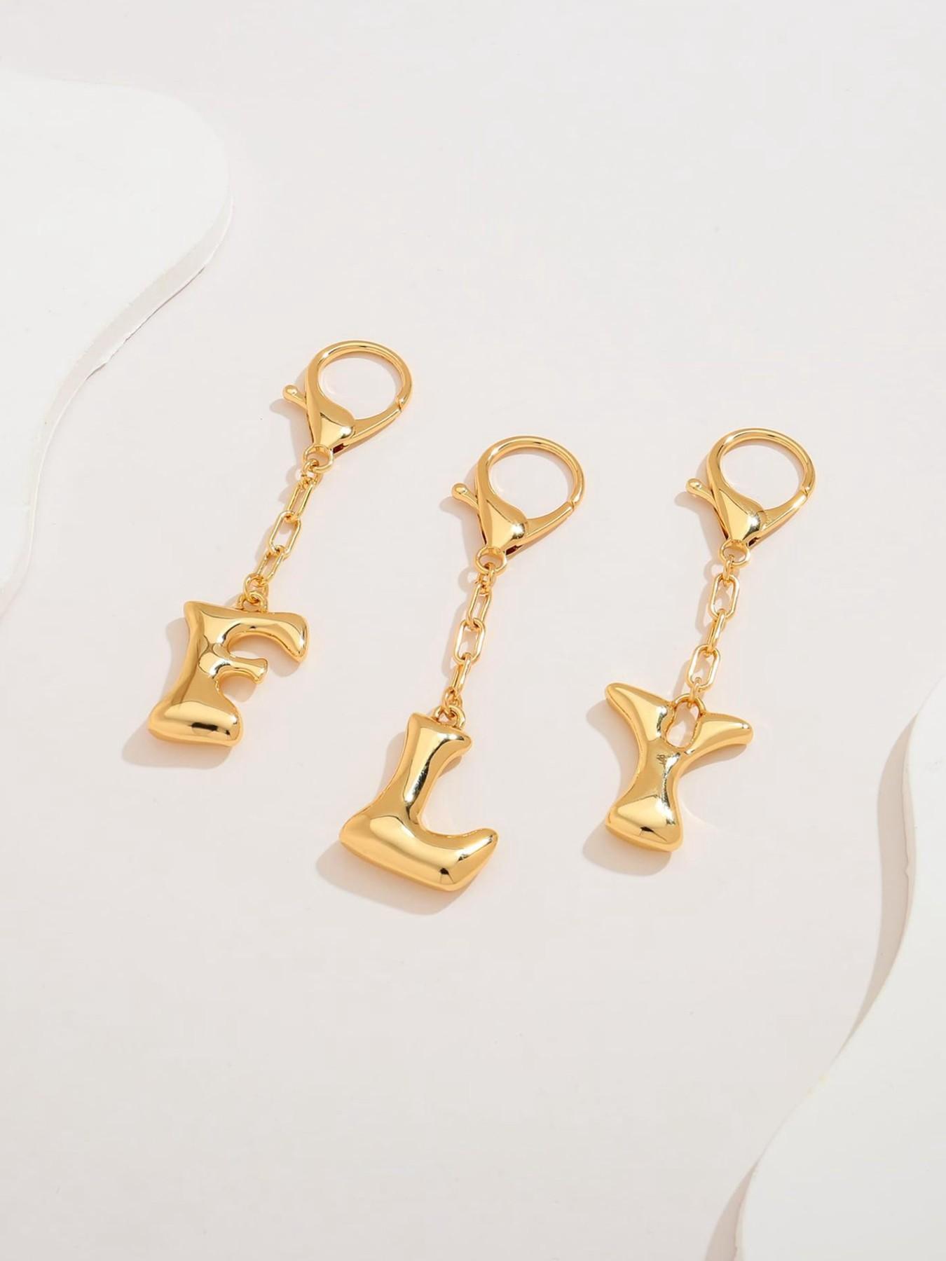 Fashion Letter Keychain, 26 Letters Bag Keychain, Perfect Gift for Women, Stylish Handbag Keychain, Ideal for Gifts