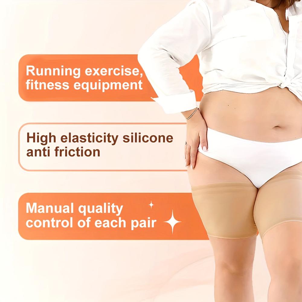 1 Pair Thigh Compression Sleeves, Thigh Brace & Wrap Great for Running Sports, Upper Leg Sleeves, Elastic Thigh Compression Sleeve for Men Women Non-Slip Upper Leg Wraps Support