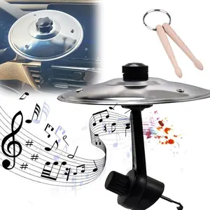 Car Mini Drum Set, Creative Percussion Instrument for Car Air Vents, Fun Stress Relief Toy, Universal Fit for All Vehicles