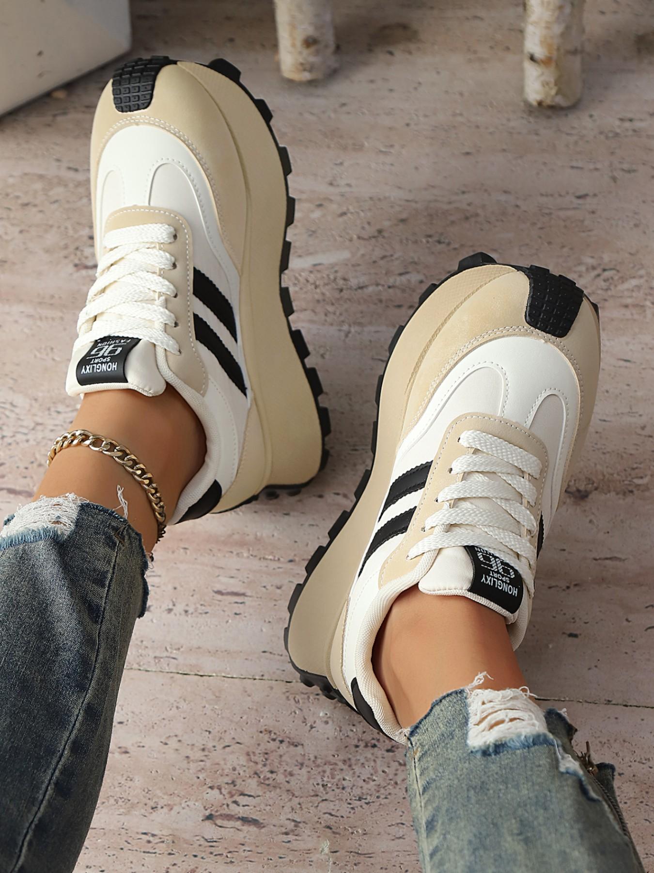 Women's High Top Sneakers, Sneakers Fashion Footwear, comfortable with fleece lining and thickened design for cold protection and warmth, winter outdoor boots, simple versatile design suitable for daily wear