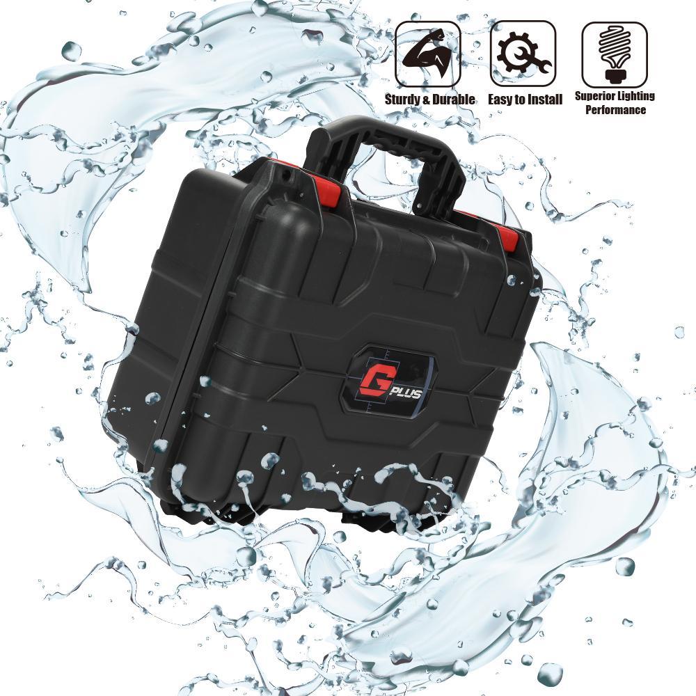 Graded Card Storage Box Heavy Duty Case Slab Holder Protector Weatherproof , Compatible With BGS PSA SGC FGS Graded Sports Trading Cards, Weatherproof Case Impact Absorbing Foam Slots (Large, Red & Black) car interior Organizer Organizing Container Set Ou