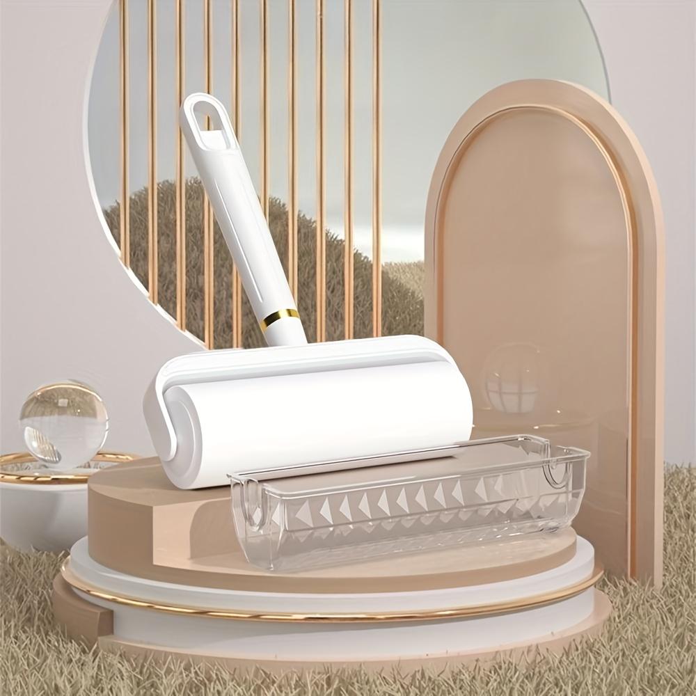 Pet Hair Removal Tool with Dust Cover, 6.3 Inch Wide Large Fur Roller, Removes Pet Hair, Smoke Debris, Food Residue, Cat and Dog Fur Remover