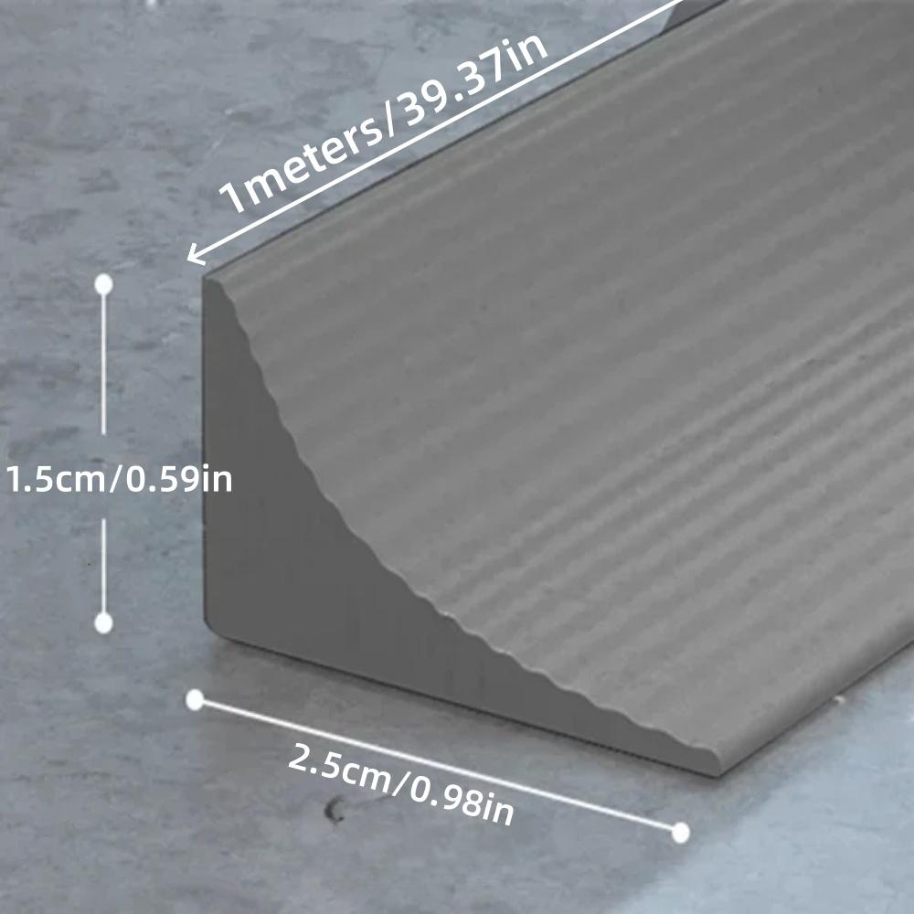 A 1-Meter Long Countertop Bathroom Waterproof Strip, Kitchen Sink Waterproof Strip, Made Of Sturdy And Flexible Bathroom Waterproof Strip, Suitable For Sinks And Countertops, Classic Style