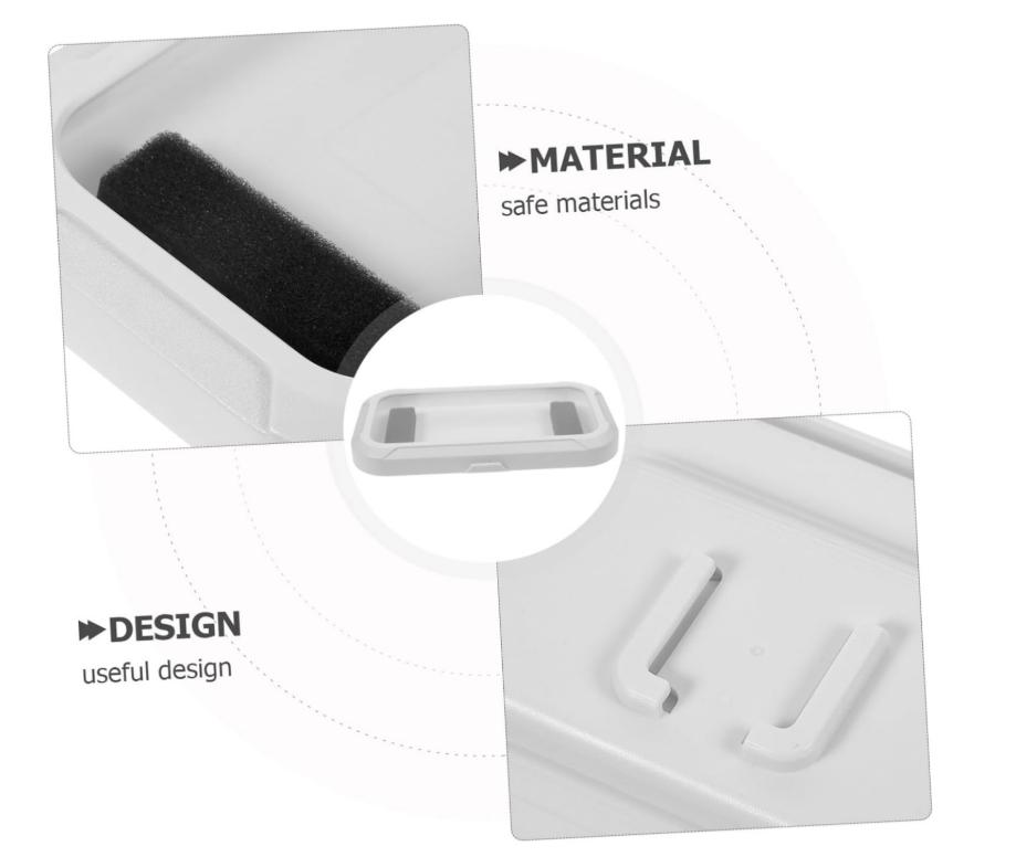 Waterproof Phone Mount for Showers and Bathrooms—360° smooth rotation, anti-fog protective case, responsive full HD touchscreen, comes with 4 tool-free adhesive wall mounts, compatible with 4–7-inch iPhones, Samsung, and other adjustable smartphones