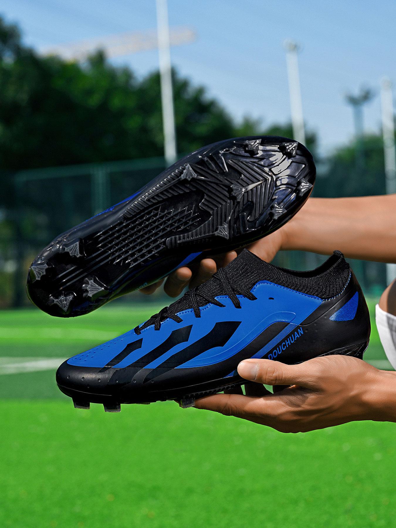 Men's Professional Football Shoes, Eco-Friendly Breathable, Wrapped Toe, Lightweight Sole, Strong Grip, Wear-Resistant Anti-Slip, 3 Colors