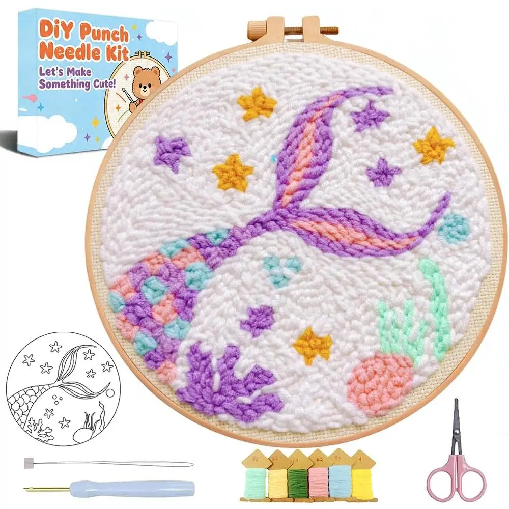 Punch Needle kit with-1218-4