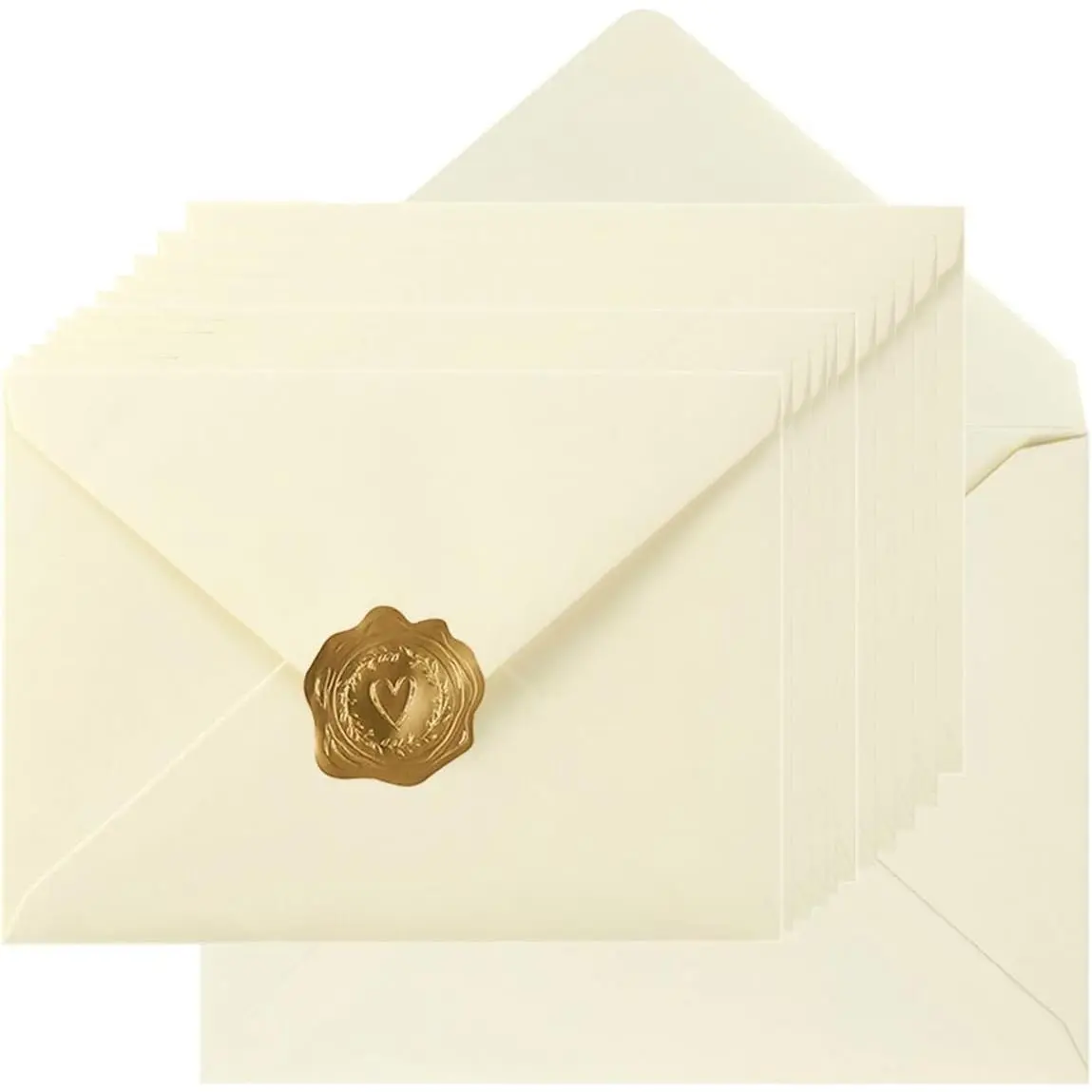 100 count A6 Envelopes 4x6 Black, 6 1/2 x 4 3/4 Inches