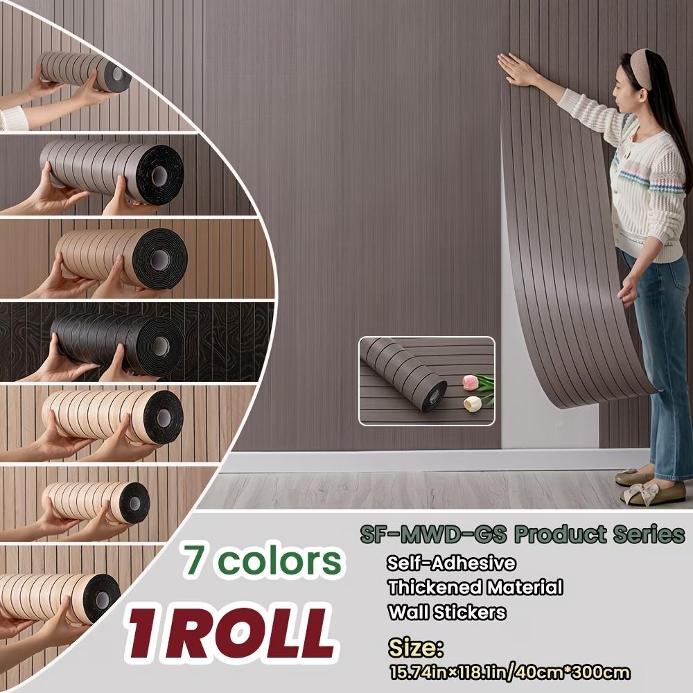 3D self-adhesive wall panel combination, thickening 3D grid wallpaper, texture wall decor, home decor, paint and wallpaper supplies, holiday decor indoor back wall