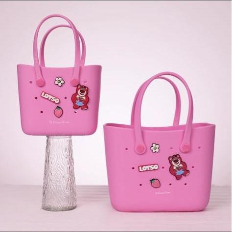 [Gift Bag]Disney Mini Lunch Bag for Women & Girls | Durable Crocs-Inspired Tote | Small Size with Handle | Cute Bento Bag for School, Work, Lunchbox Colorful lunch bag women lunch bag women,Holiday & Holiday Haul