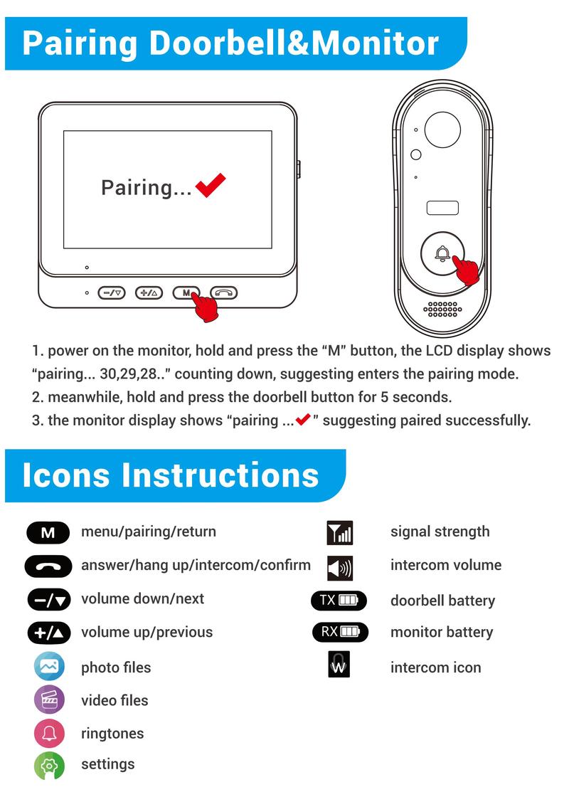 X8 A Wireless Doorbell Camera, Rechargeable Smart Visual Doorbell, Modern Home Security Doorbell with Night Vision, Safety Intercom for Privacy, Alarm, Sensor,waterproof X8 A Wireless Doorbell Camera, Rechargeable Smart Visual Doorbell, Modern Home Security Doorbell with Night Vision, Safety Intercom for Privacy, Alarm, Sensor,waterproof