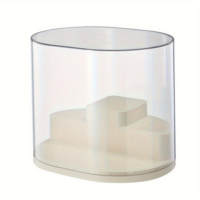 Mini Figure Display Case Organizer Box, Transparent Storage Holder for Small Collectibles & Labubu Figures, Stackable Design