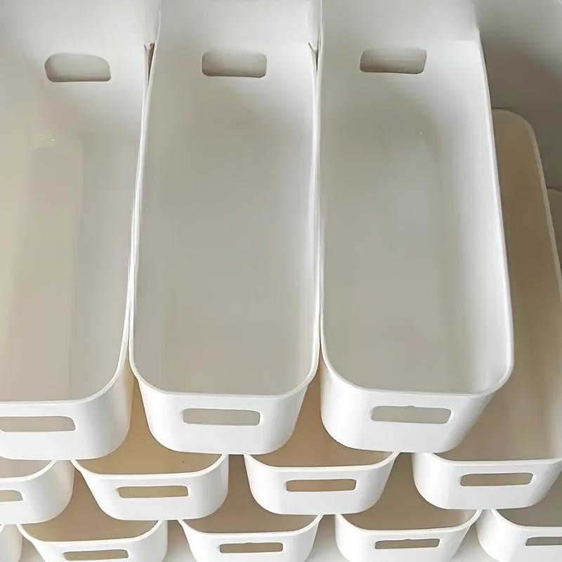 30 Pack Durable Stackable Plastic Storage Bins with Handles, Multilayer Storage, Multi-Functional Organizer Containers Boxes. Dual Design of Drawer Style & Open Storage. Stackable, Load-Bearing, Space-Saving. Ideal for Home, Office, Dorm