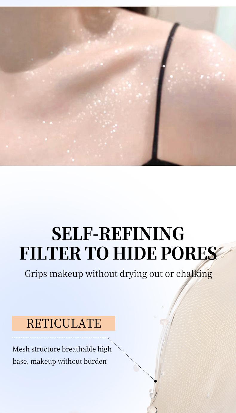 Matte Soft Focus Setting Powder & Pressed Powder, Water Resistant Natural Coverage Makeup, 3 Shades Easy Application for Daily Office Makeup, Soft Focus Finish