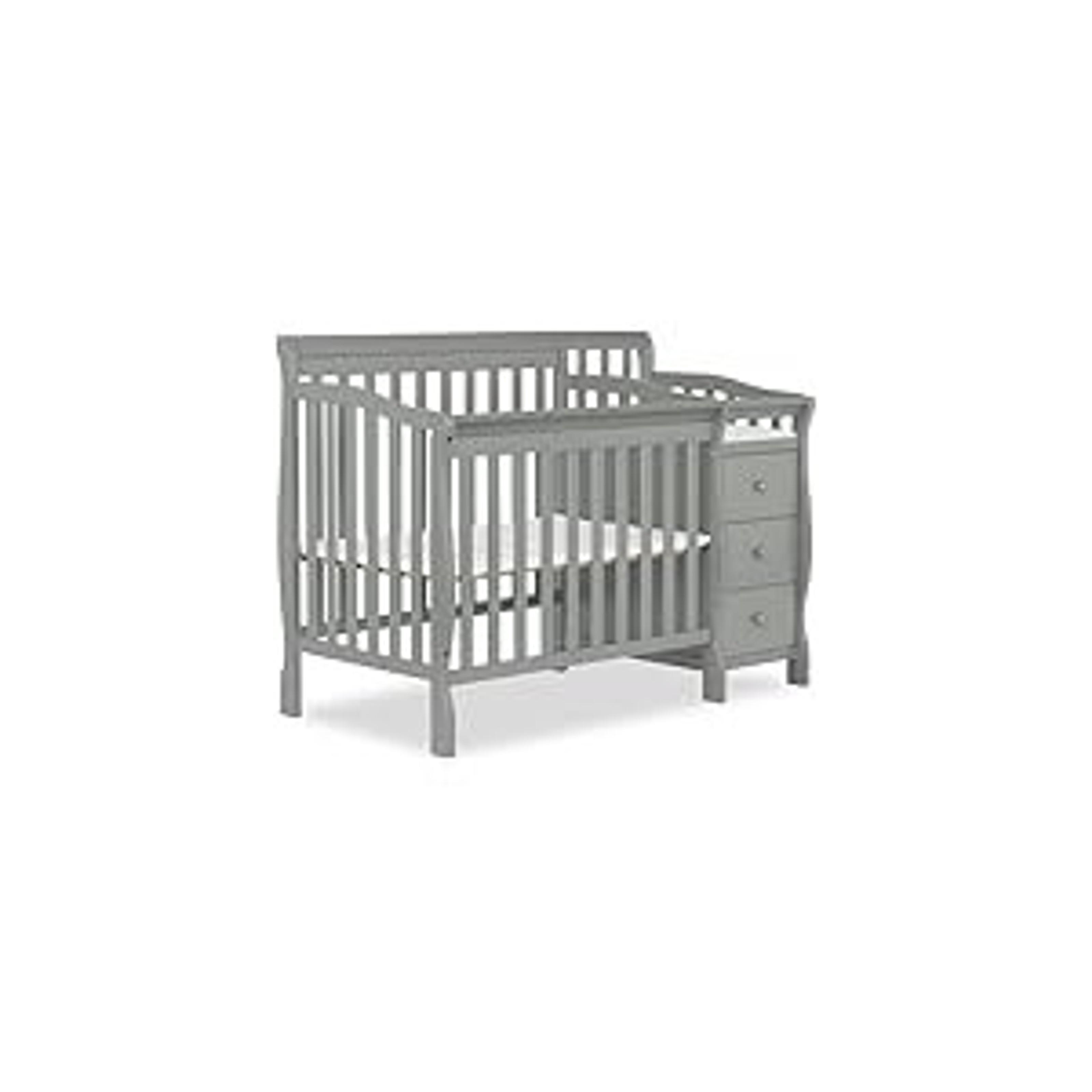 Holly 2-in-1 Mini Crib Mattress, Dual-Sided Infant & Toddler, Waterproof Cover, GREENGUARD Gold Certified, 38” x 24” x 3”, Fits Mini & Select Portable Cribs, Not for Playards