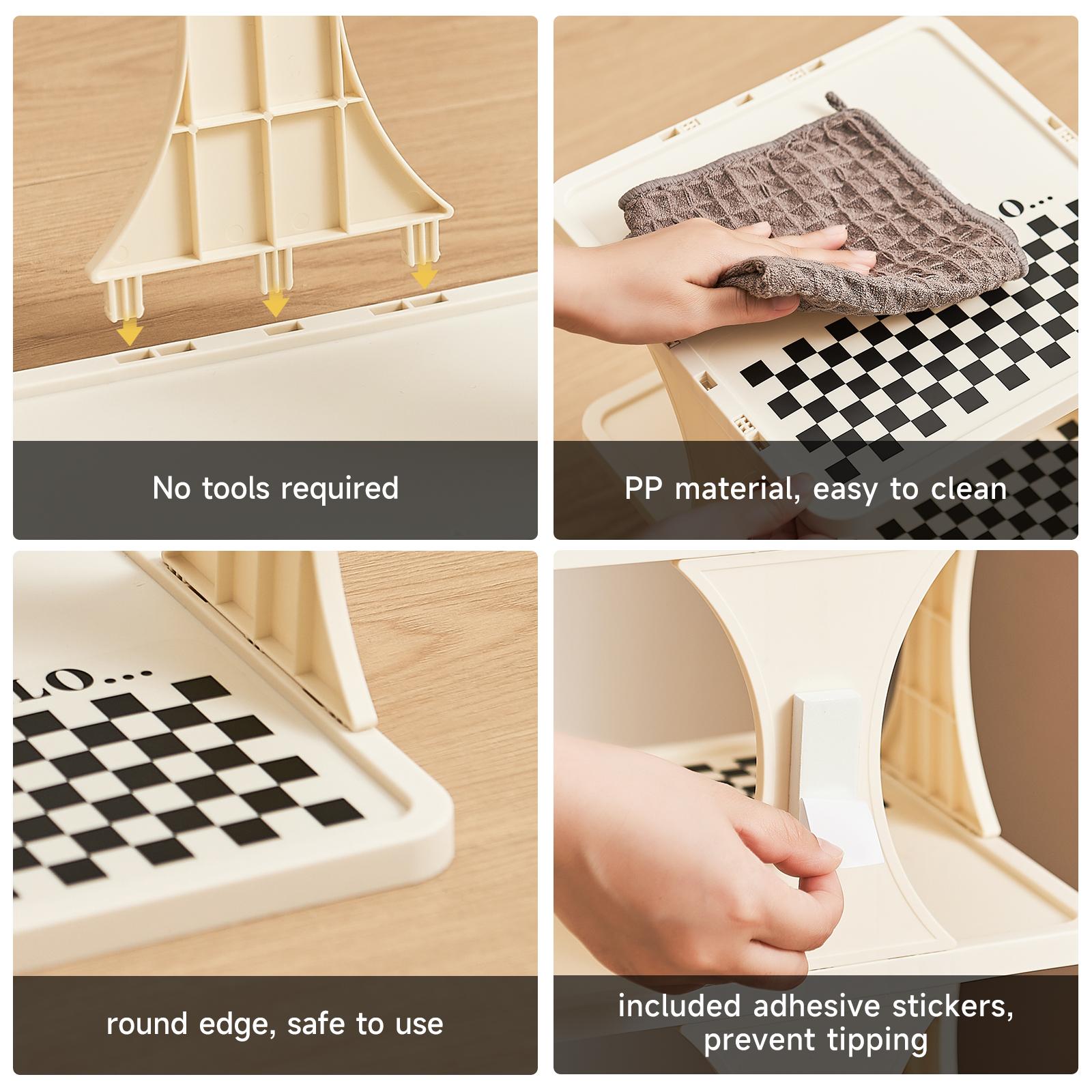 UFORU Multi-layer vertical removable shoe storage rack 1 piece modern shoe rack shoe rack shoe rack cabinet gift storage rack home storage rack home storage supplies Footwear Organization