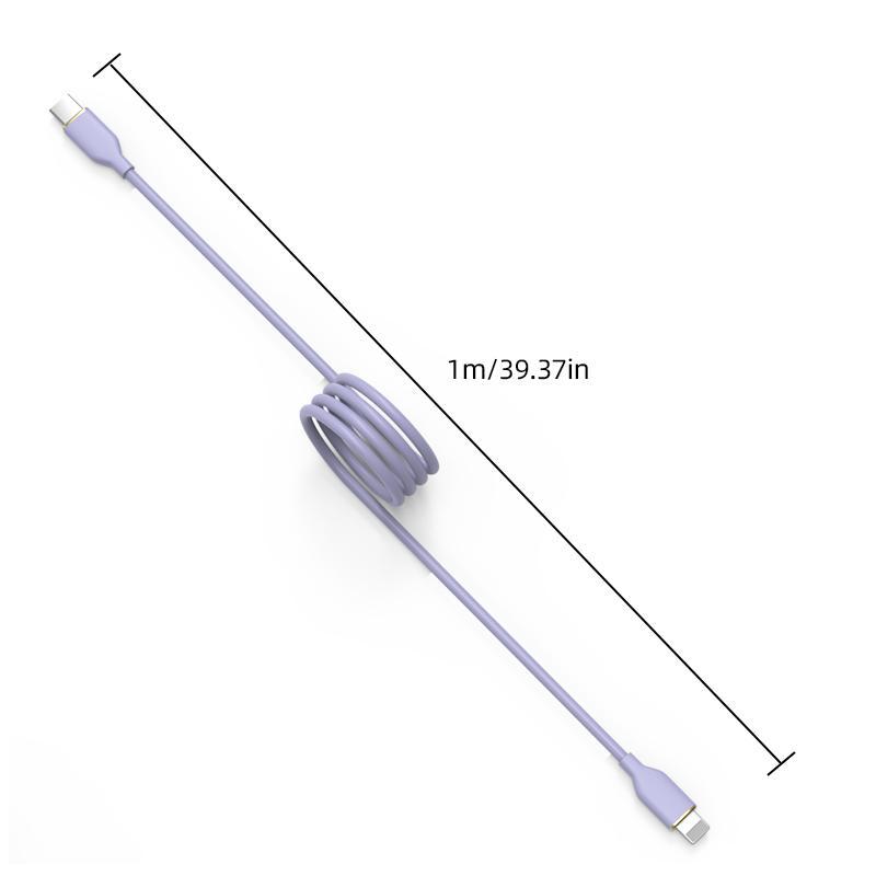 20 W obile Data Cable, Smart Quick Charge, High-Power Fast Charging, Compatible with Apple Type-C Charging Smartphone Cellphone