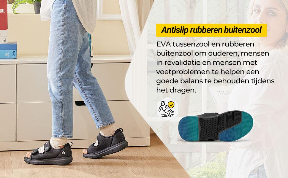 FitVille Diabetic Sandals for Women Wide Width with Arch Support, Adjustable Dual Straps Wide Sandals for Women Comfortable Flip Foot Health Slip Resistant Pressure Relief Circulation Walking Shoes Footwear