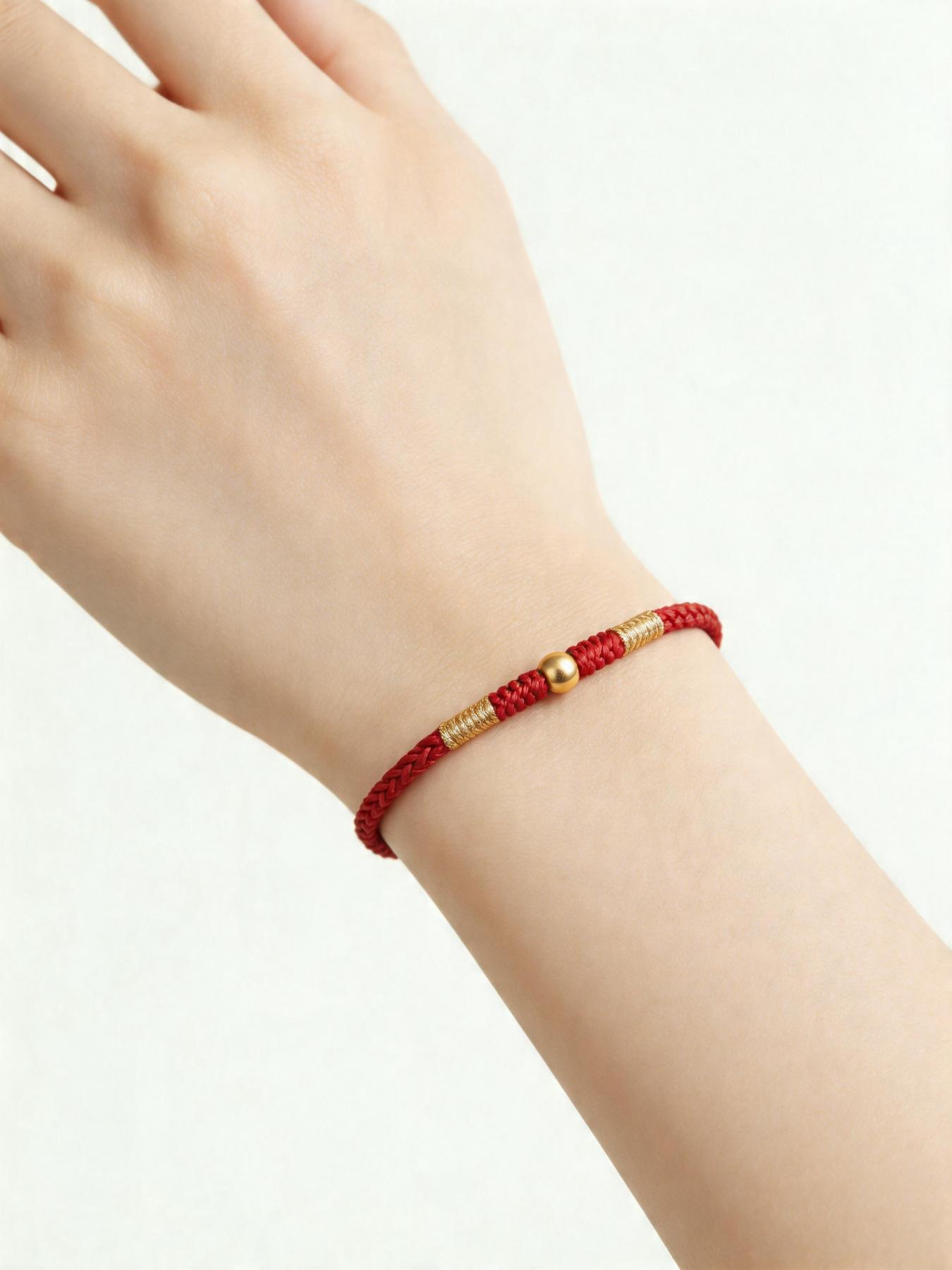 Lucky String Protection Bracelet, Minimalist Braided Amulet for Good Fortune, Unisex Accessory, Perfect Gift Idea, Braided Bracelets