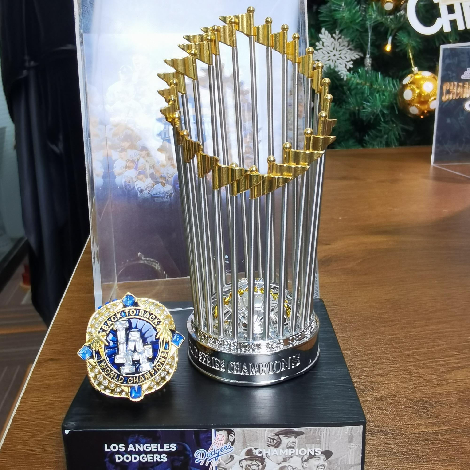 2024-2025 World-Class Baseball Championship Trophy Set, Beautiful