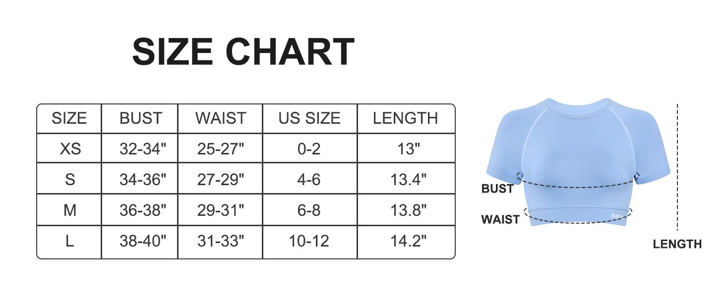 AUROLA Influence Crop Top Workout Shirts for Women, Ultra-Soft Seamless Gym T Shirts Short Sleeve Running Workout Tops SpringStatements