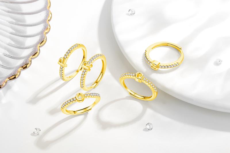 26 Initial Rings for Women & Girls, Letter A - Z Shiny Adjustable Open Rings, Personalized Name Ring Gifts For Birthday and Valentines 26 Initial Rings for Women & Girls, Letter A - Z Shiny Adjustable Open Rings, Personalized Name Ring Gifts For Birthday and Valentines