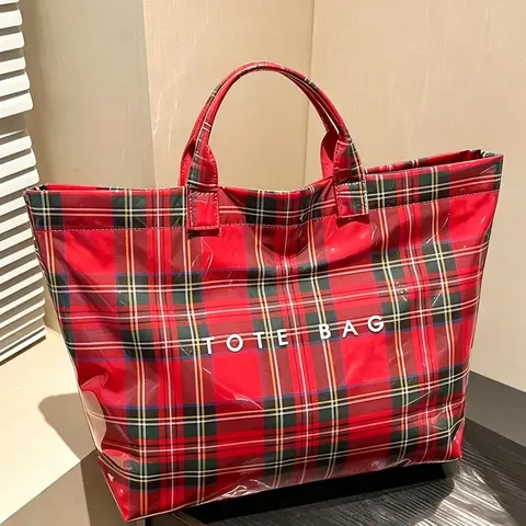 Christmas, Elegant Personalized Handbags, Women's Multi functional Exquisite Lightweight Handbags, Leisure Fashion Multi functional High quality Daily Commuter Bags, Fashion Shopping Bags, Shopping Handbags, Valentine's Day Gifts, PVC Commuter Bag