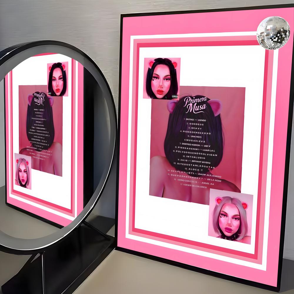 Famous Singer O-Omar C-Courtz Poster Peel & Stick Poster Set Wall Art – Self-Adhesive Aesthetic Room Decor | Gallery-Quality Waterproof Fade & Scratch Resistant Prints | Living Room, Bedroom, Dorm Home Decoration Multiple Sizes