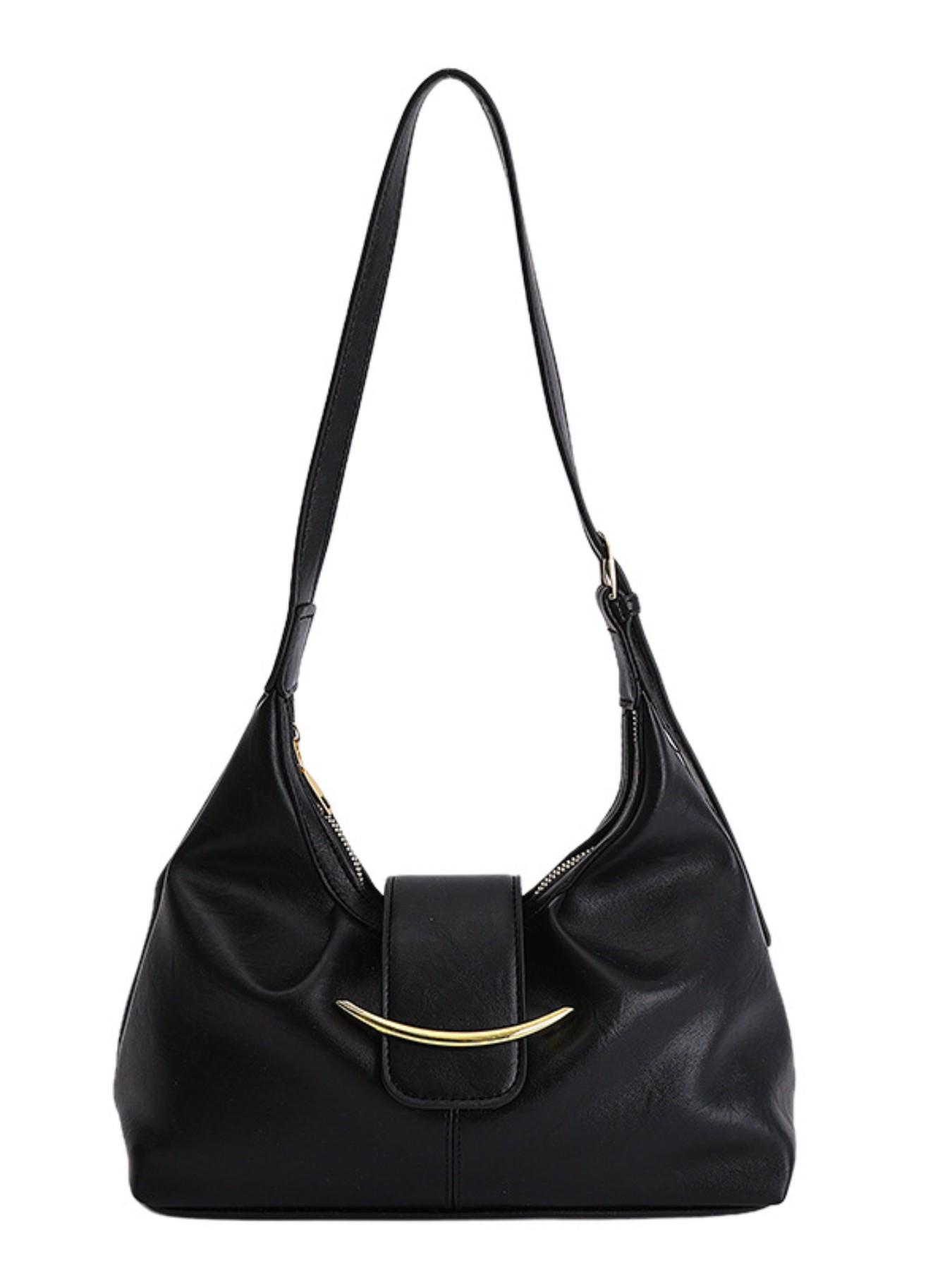 Vintage Simple Large Capacity Bag, Fashion Casual Shoulder Bag, Underarm Bag, New 2026 Women's Crossbody Tote Bag